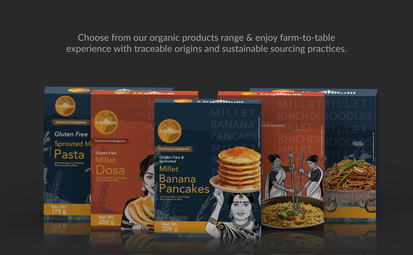 Sprouted Millet Dosa Mix