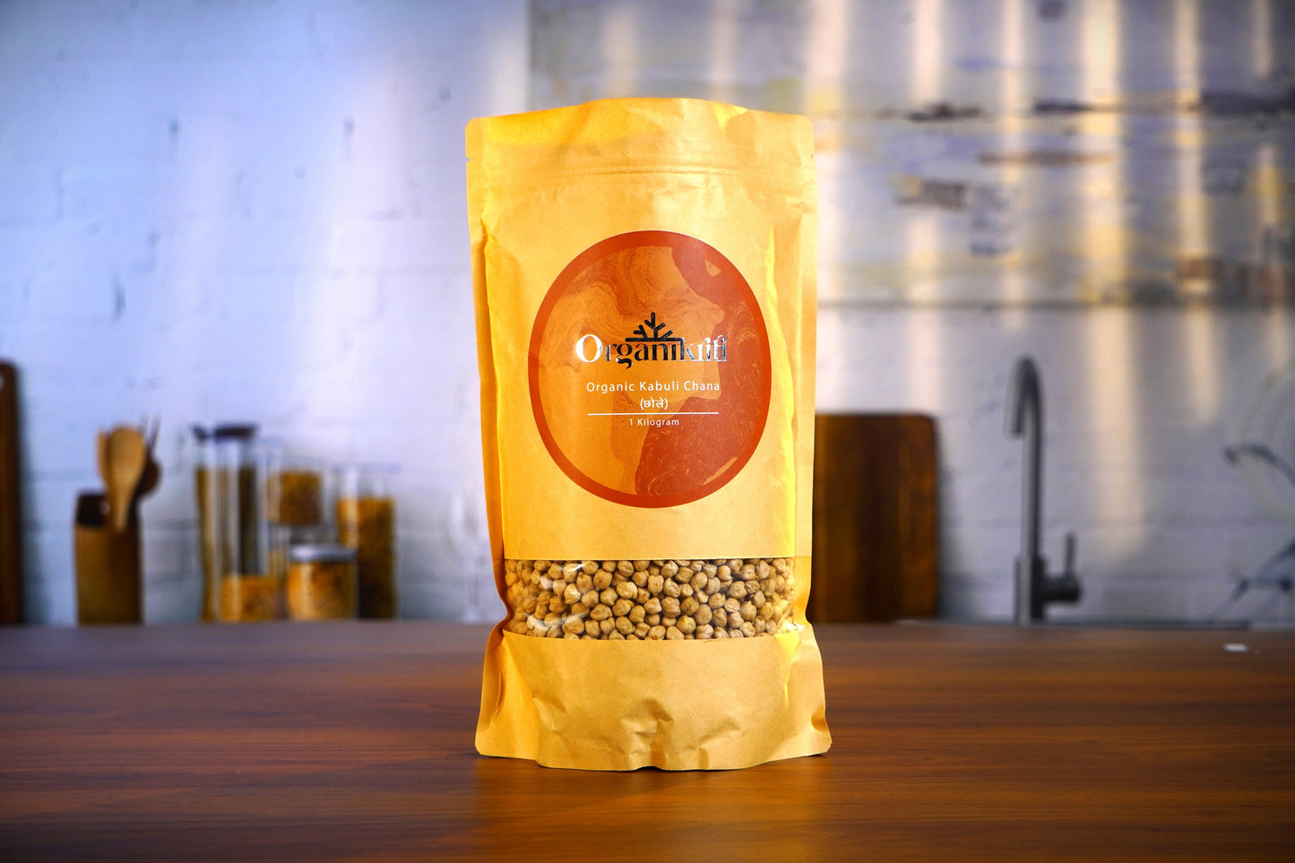 Organic Chana family - Kala chana, Chana dal, Kabuli chana (1 Kg each)