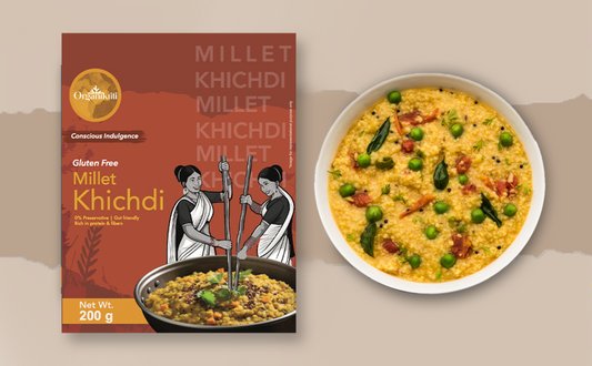 Sprouted Millet Khichdi