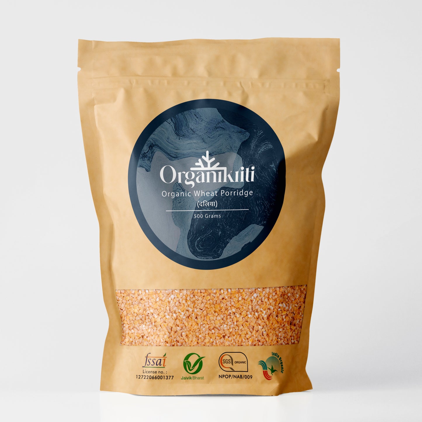 Organic Wheat daliya (Porridge)