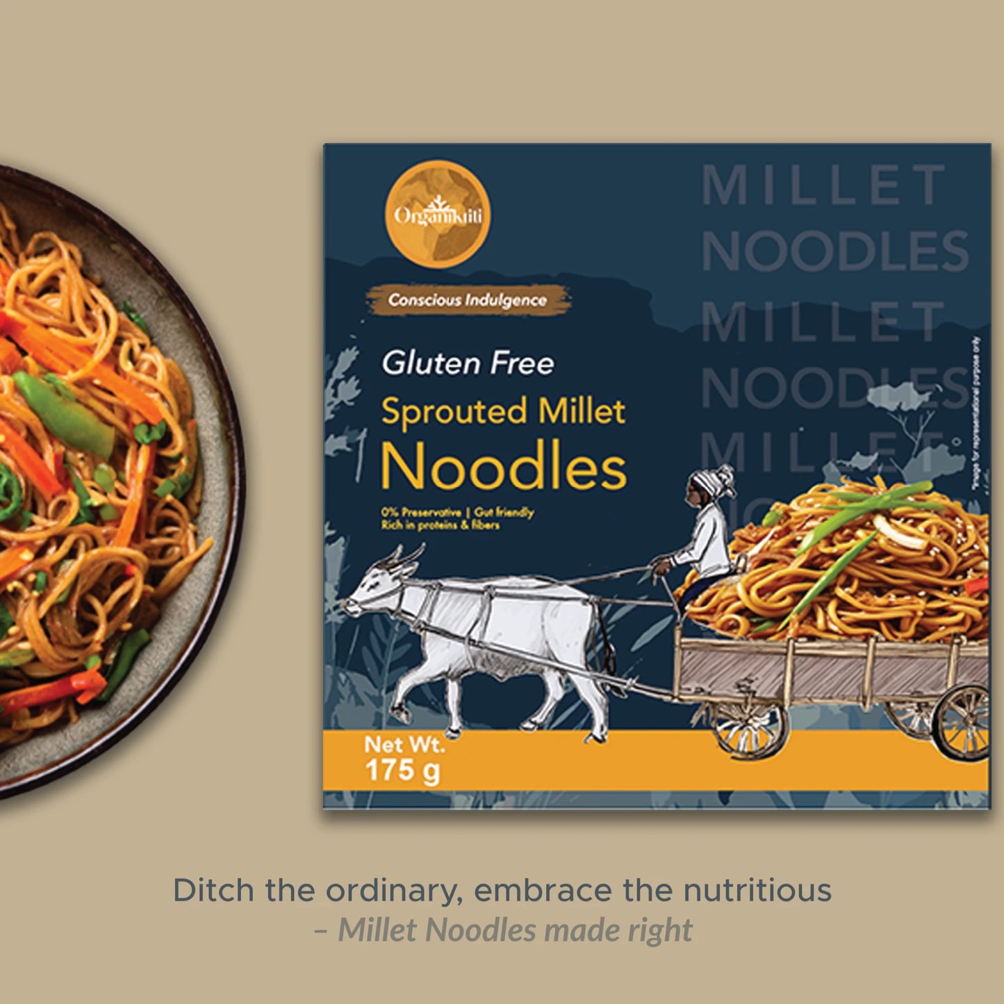 Sprouted Millet Combo Pack: Noodles & Pasta (Gluten-Free)