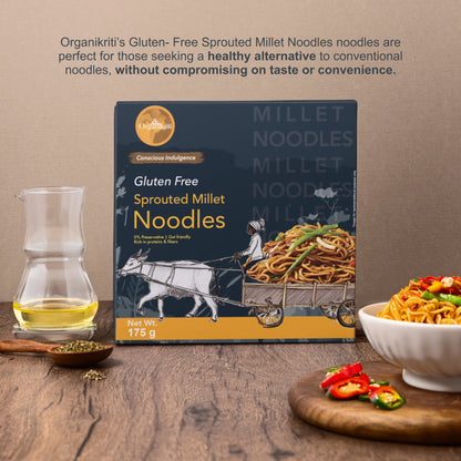 Sprouted Millet Combo Pack: Noodles & Pasta (Gluten-Free)