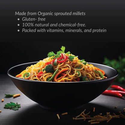 Sprouted Millet Combo Pack: Noodles & Pasta (Gluten-Free)