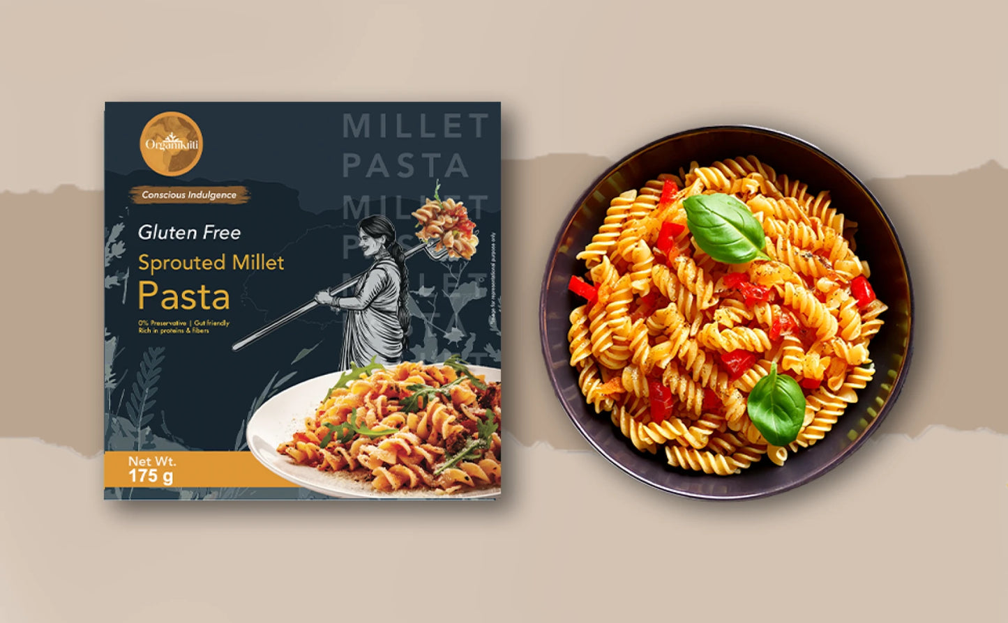 Sprouted Millet Combo Pack: Noodles & Pasta (Gluten-Free)