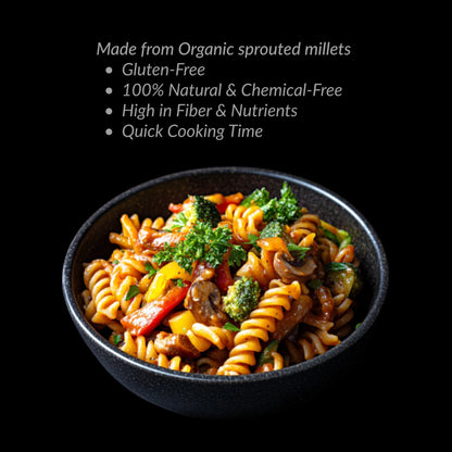 Sprouted Millet Combo Pack: Noodles & Pasta (Gluten-Free)