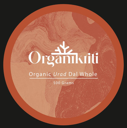 Organic Urad Dal/Black Gram Whole
