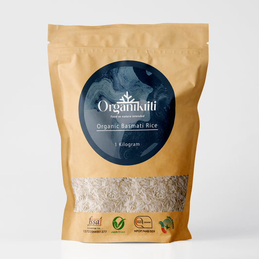 Organic Basmati rice (White)