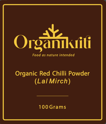 Organic Red Chilli Powder / Lal mirch