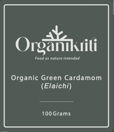 Organic Cardamom Green / Elaichi